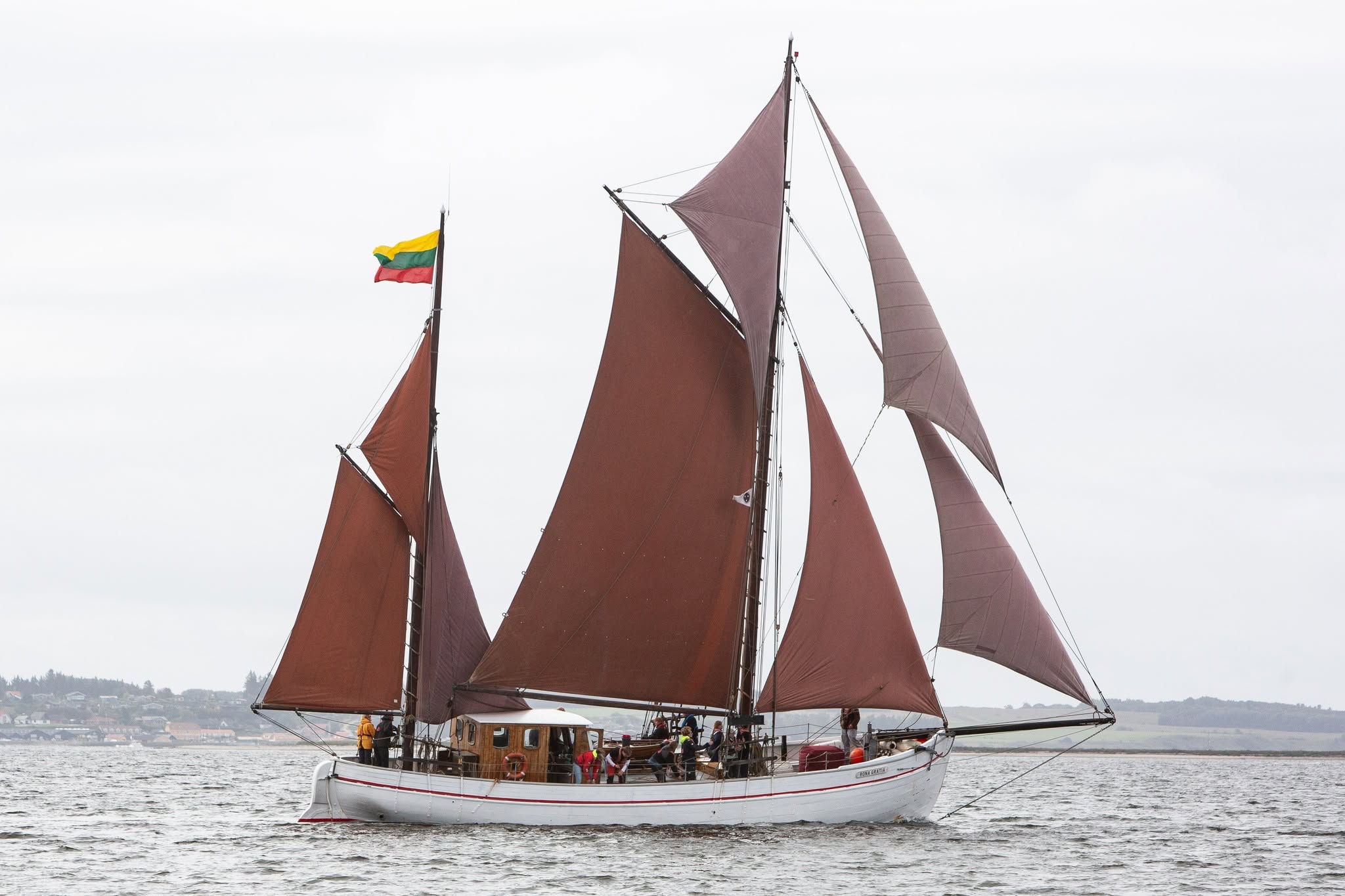 Bona Gratia under fulde sejl